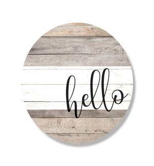 Hello White Stripe Whitewash